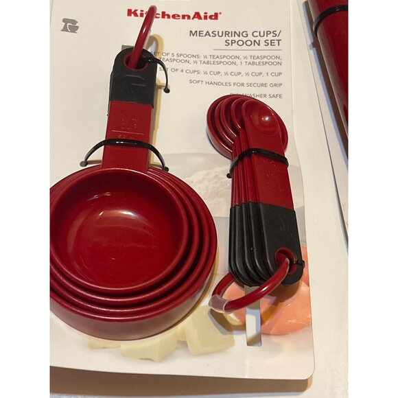 KitchenAid‎ Red Utensils 16 Pc KQ359OHERA Kitchen Tools NEW With Tags! - Picture 2 of 6